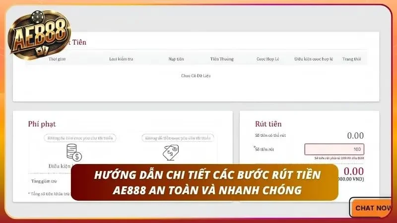 Hướng Dẫn Rút Tiền AE888 Thành Công 100% Cho Tân Thủ 3 Từng bước hướng dẫn quy trình chuyển tiền mượt mà và an toàn về tài khoản